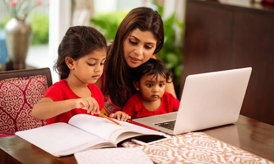 Thinking about homeschooling in India? It's not an easy task. (Image: Metro Parent)